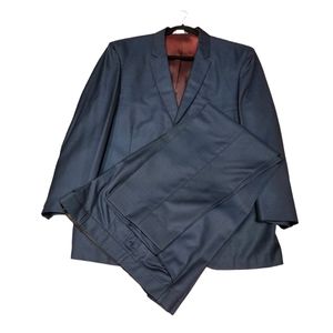 Men Suit/ Blazer set size 44 navy blue